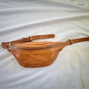 Frye Brown Leather Belt Bag